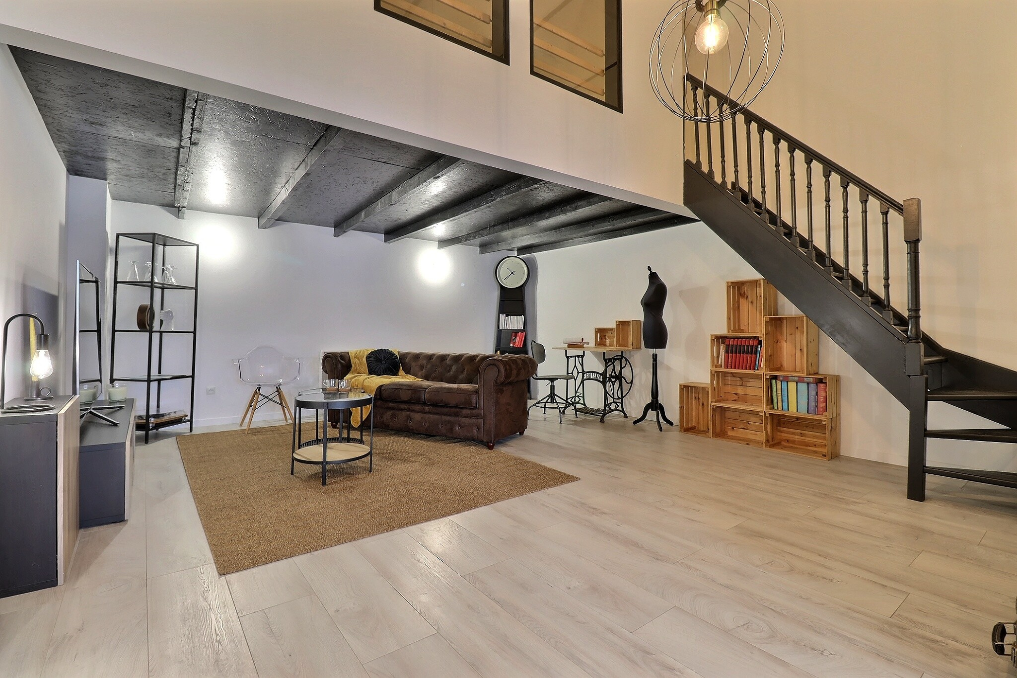 APPARTEMENT LOFT HEM – MEUBLÉ – PARKING